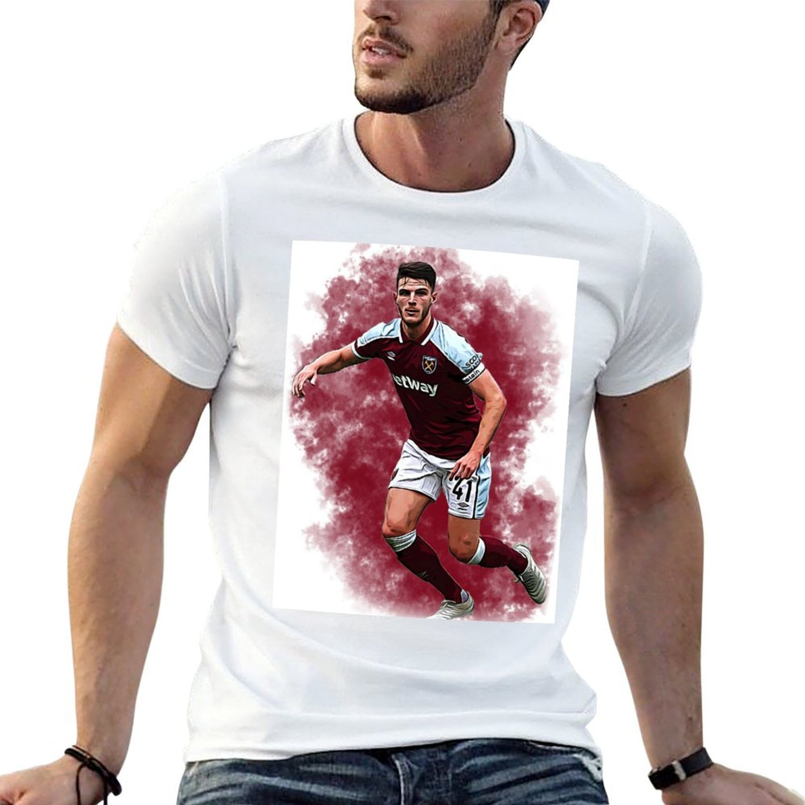 Street Fashion Wallpaper - Declan Rice Wallpaped Poster T-Shirt Street
