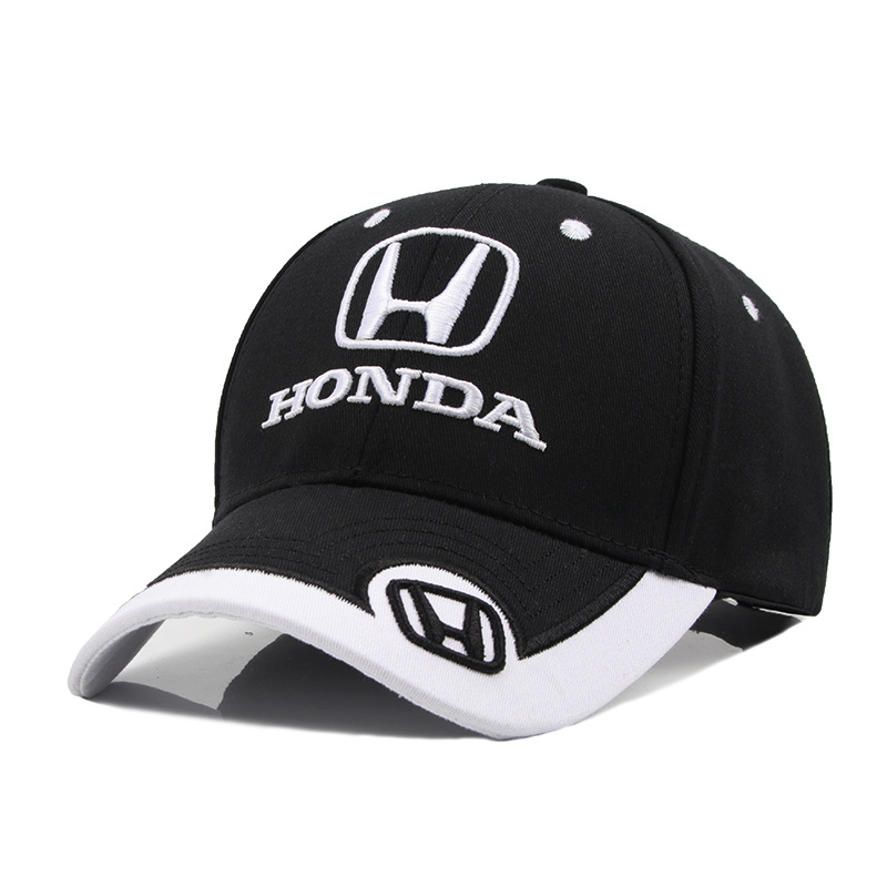 Baseball Cap Fitted - Embroidered Car Logo Baseball Cap Adjustable
