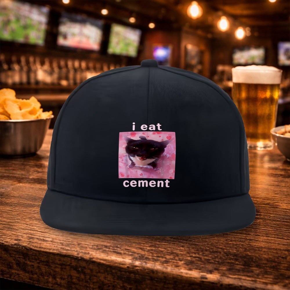 Fashion Street Cat - 2026 I Eat Cement Cat Flat