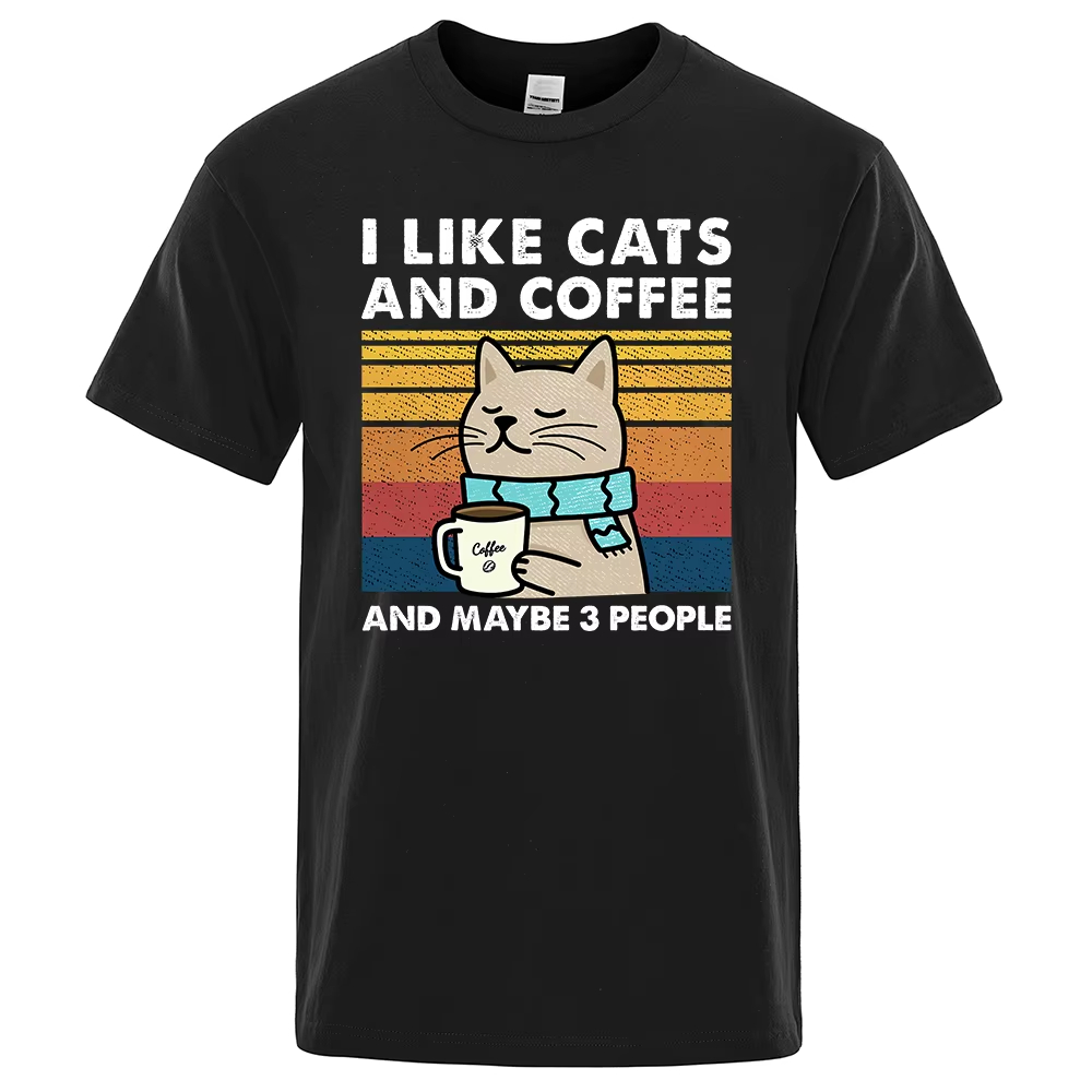 Fashion Street Cat - I Like Cats and Coffee Street