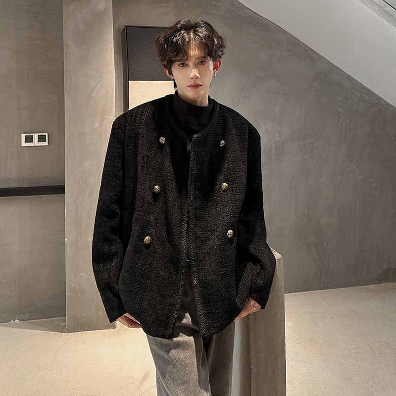 Street Fashion Events - Wool Blend Jacket Man Extra Large