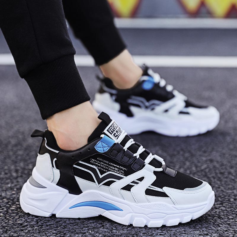 Street Fashion Japan Brand - Big Size Chunky Height Man Sneakers