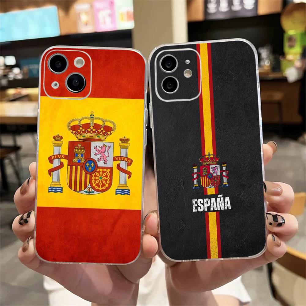 Street Fashion Store - S-Spain Spanish Flag Art Phone Case