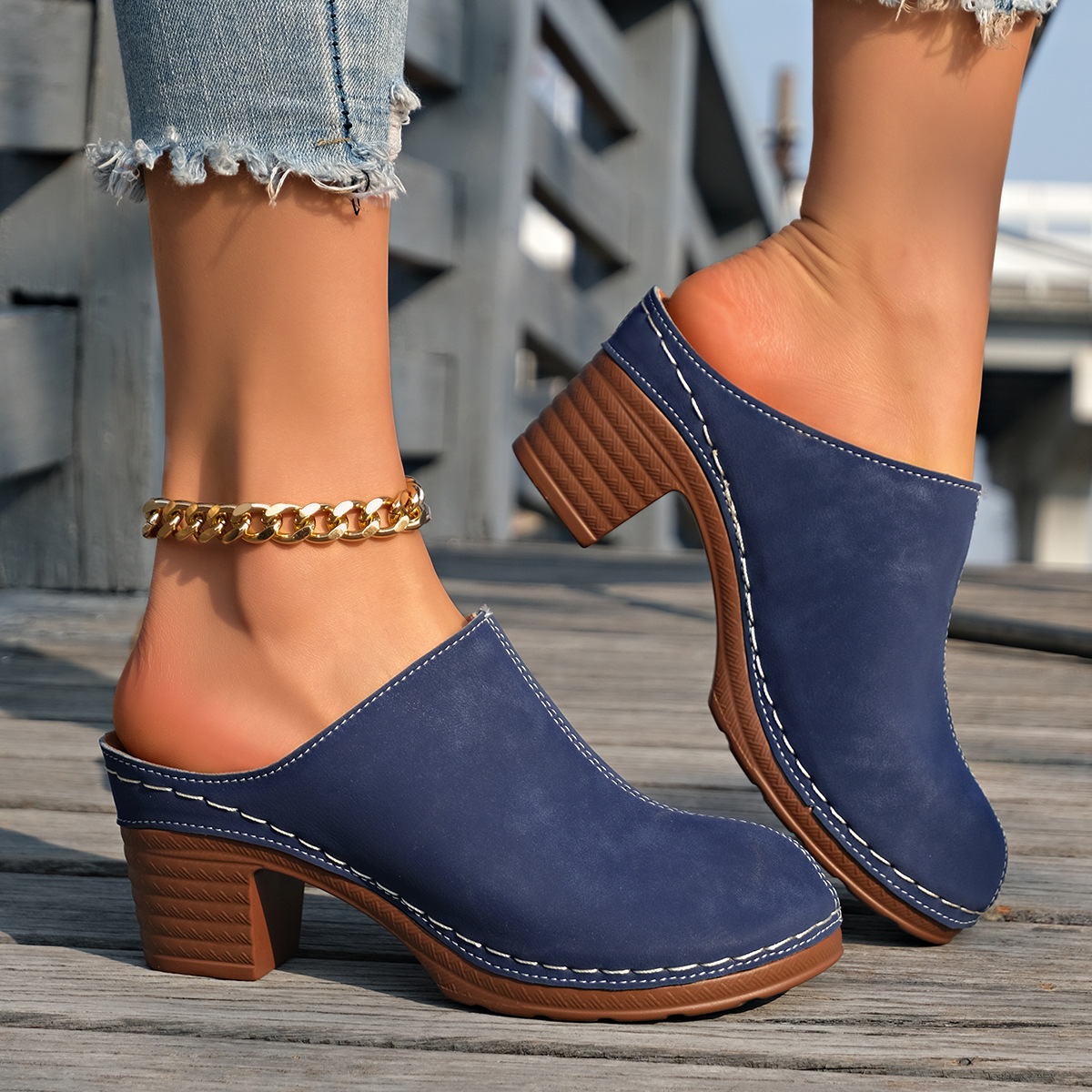 Street Fashion Events - Cushioned Women Sandals Stylish Women's Chunky