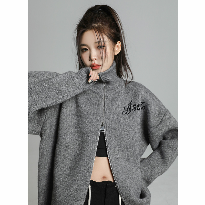 Street Fashion Korean Girl - NIDEBLACK Korean Style Girl Sweater Women's