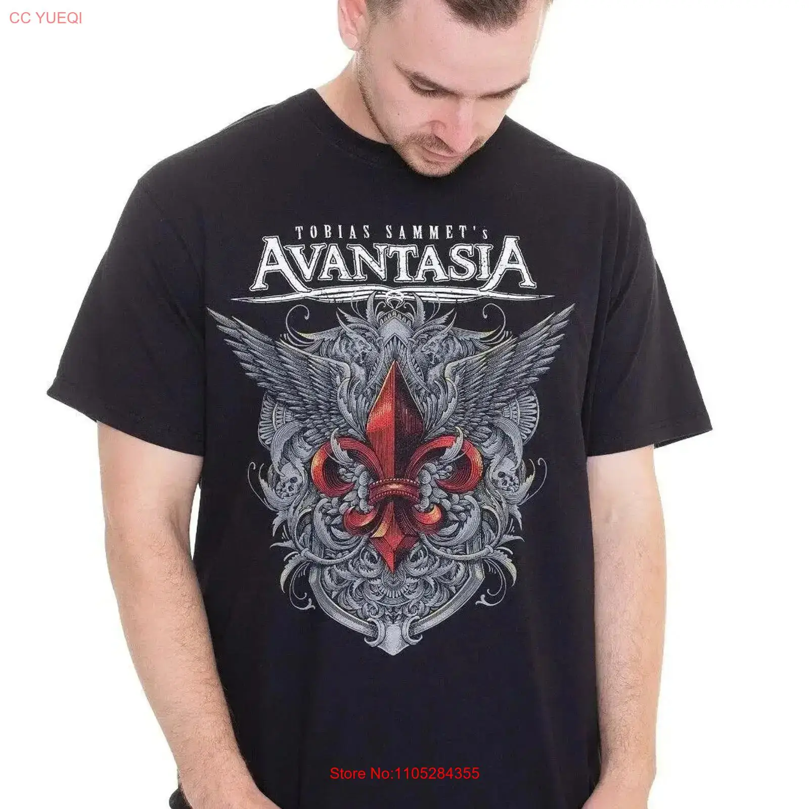 Street Fashion Magazine - Avantasia Fleur De Lys T Shirt