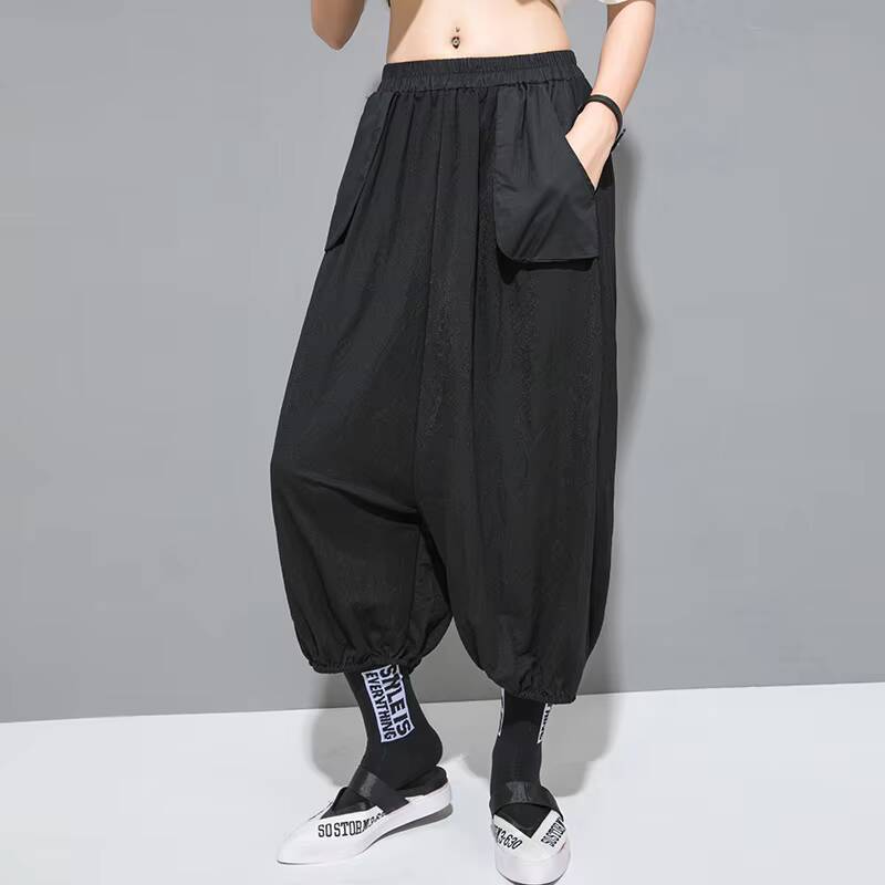 Street Fashion Japan Brand - Ladies Beat Pants Knickerbockers Spring And