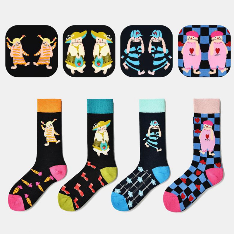 Women's Fashion Socks Cute Col - огляд і ціна Fashion Street Cat