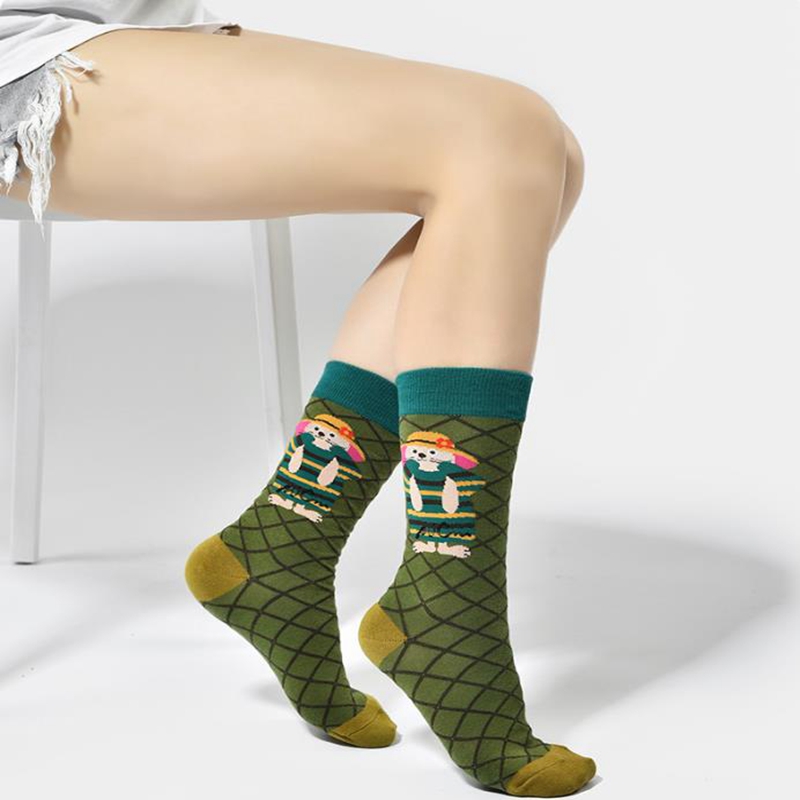 Women's Fashion Socks Cute Col - огляд і ціна Fashion Street Cat