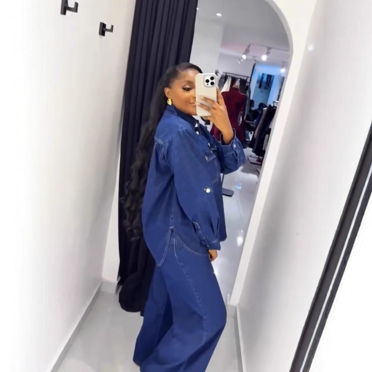 Jeans 2 Piece Sets Women Denim - огляд і ціна Street Fashion Jeans Women