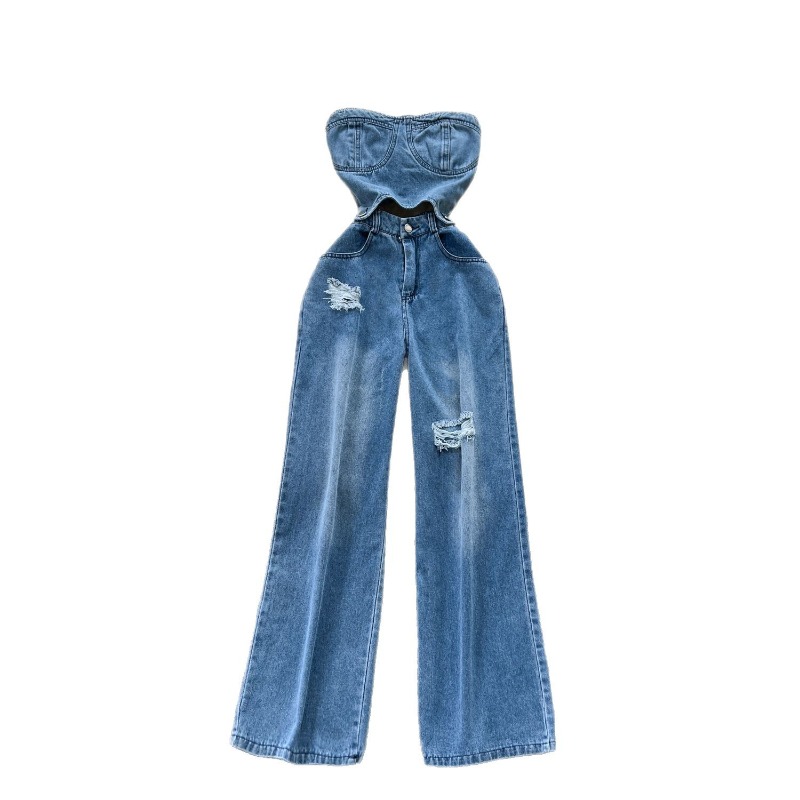 Denim Jumpsuits Women One Piec - огляд і ціна Street Fashion Jeans Women