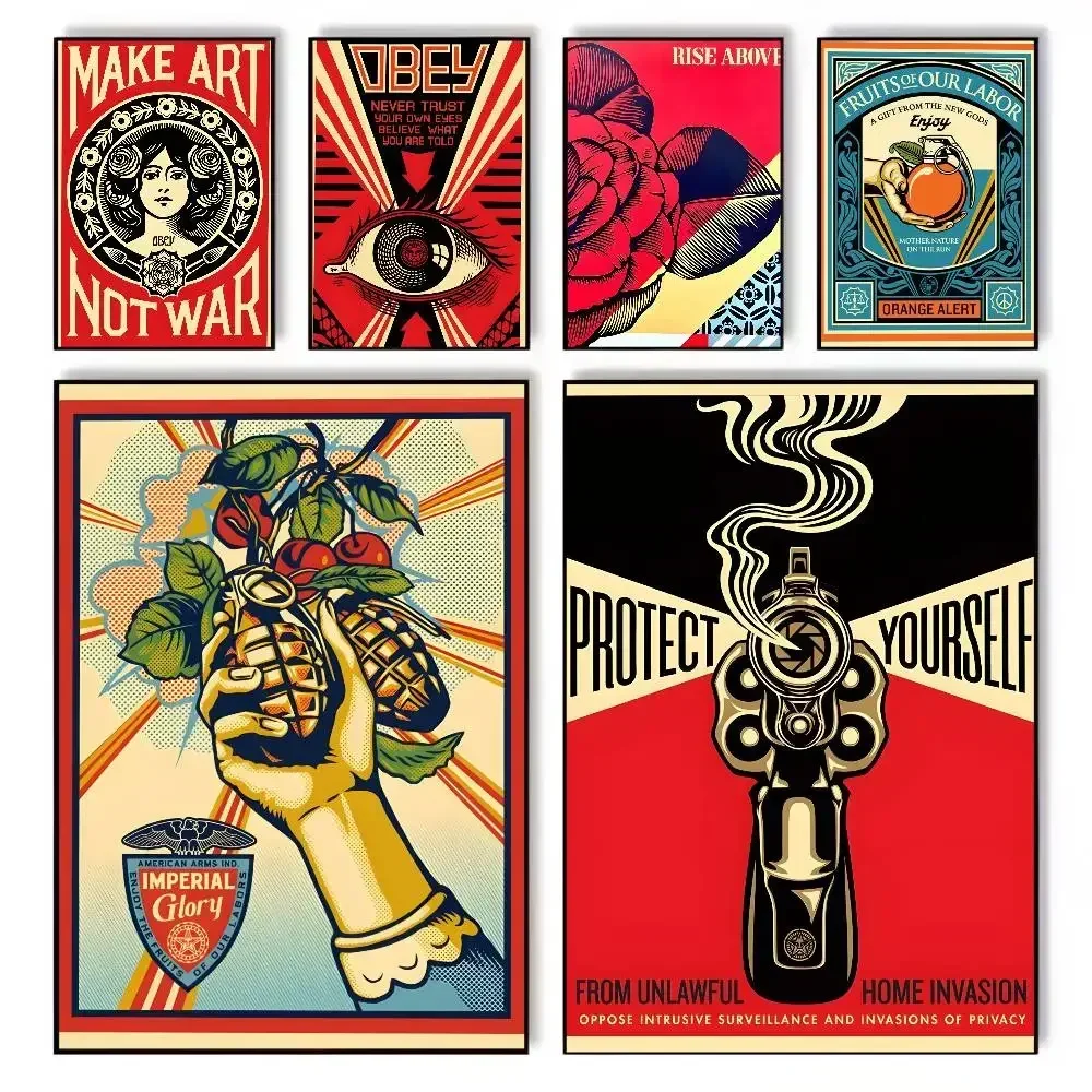 Vintage Shepard Fairey Art Str - огляд і ціна Street Fashion Wallpaper