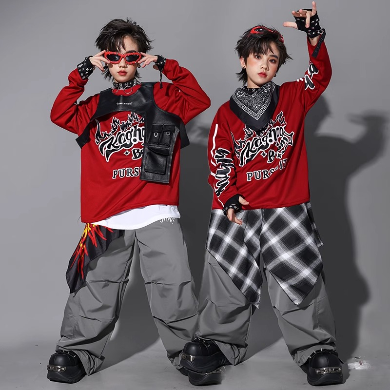 Boys K-pop Sweatshirt Fashion  - огляд і ціна Street Fashion For Boy