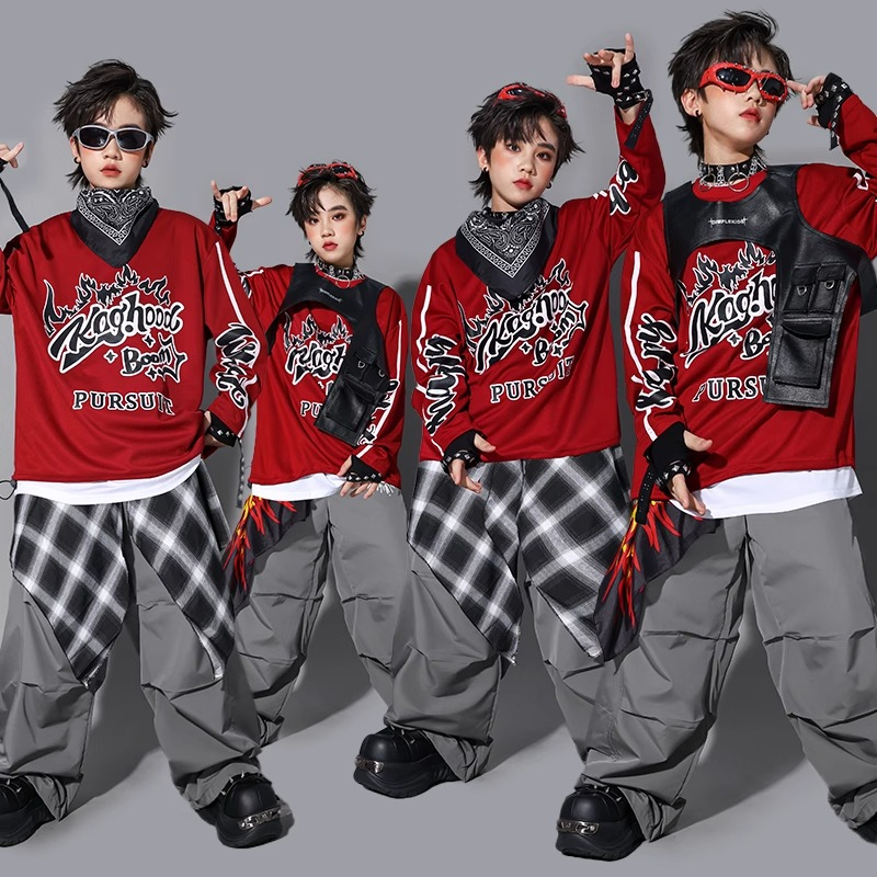 Boys K-pop Sweatshirt Fashion  - огляд і ціна Street Fashion For Boy