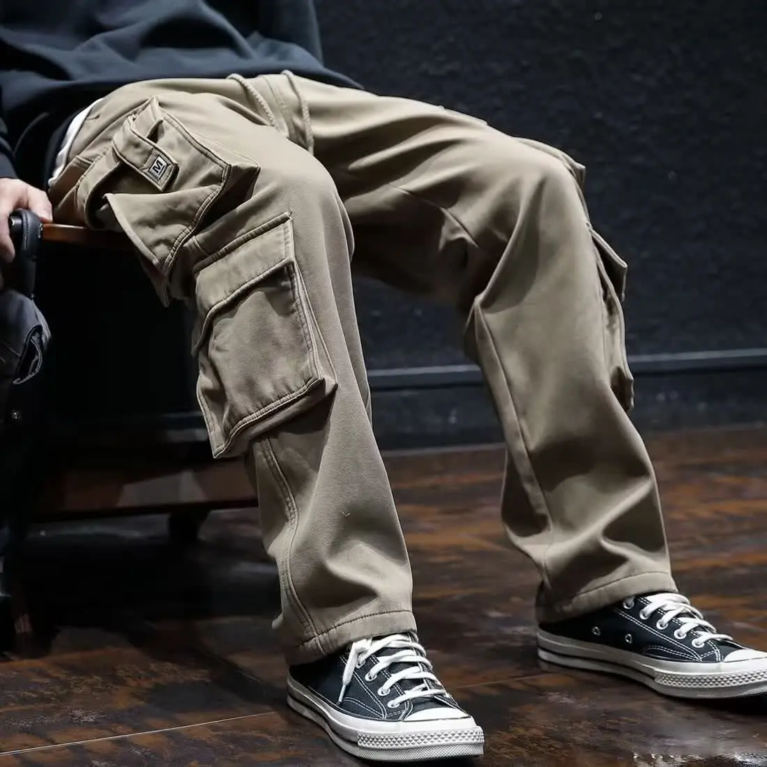 Wide Multi Pocket Trousers Man - огляд і ціна Cargo Pant Wide