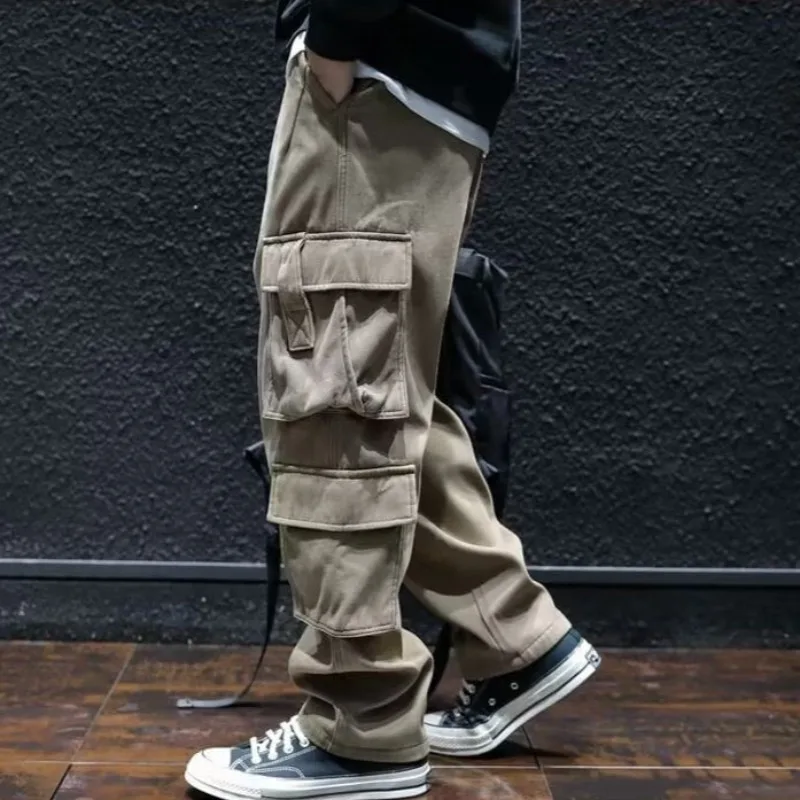 Wide Multi Pocket Trousers Man - огляд і ціна Cargo Pant Wide