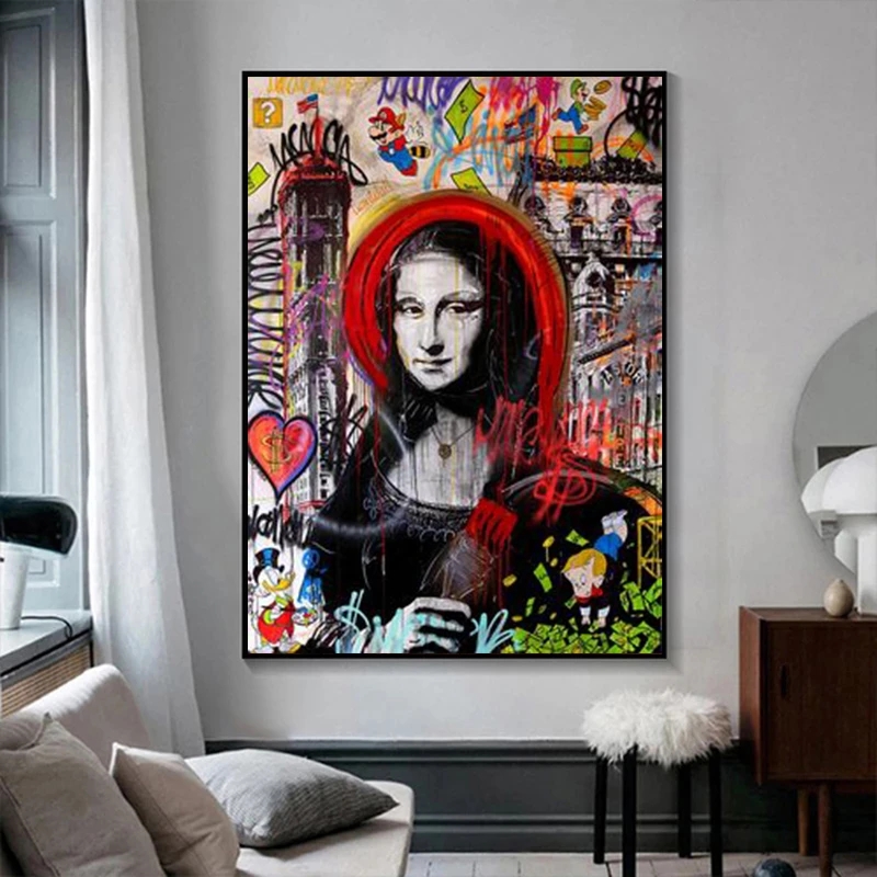Modern Street Pop Art Mural Ba - огляд і ціна Street Fashion Poster