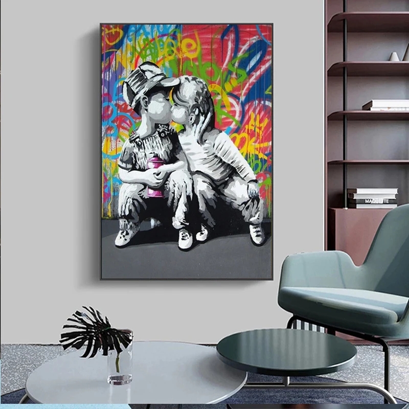 Modern Street Pop Art Mural Ba - огляд і ціна Street Fashion Poster