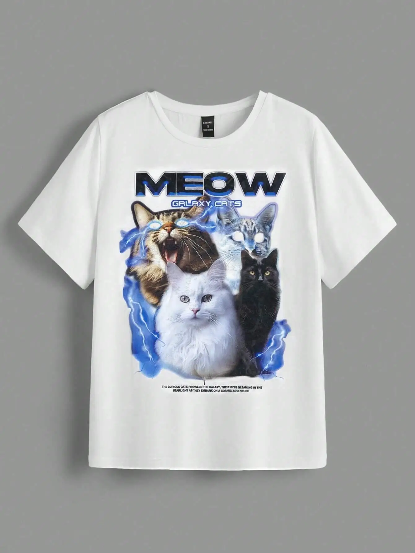 Women T-Shirt Vintage Funny Ca - огляд і ціна Fashion Street Cat