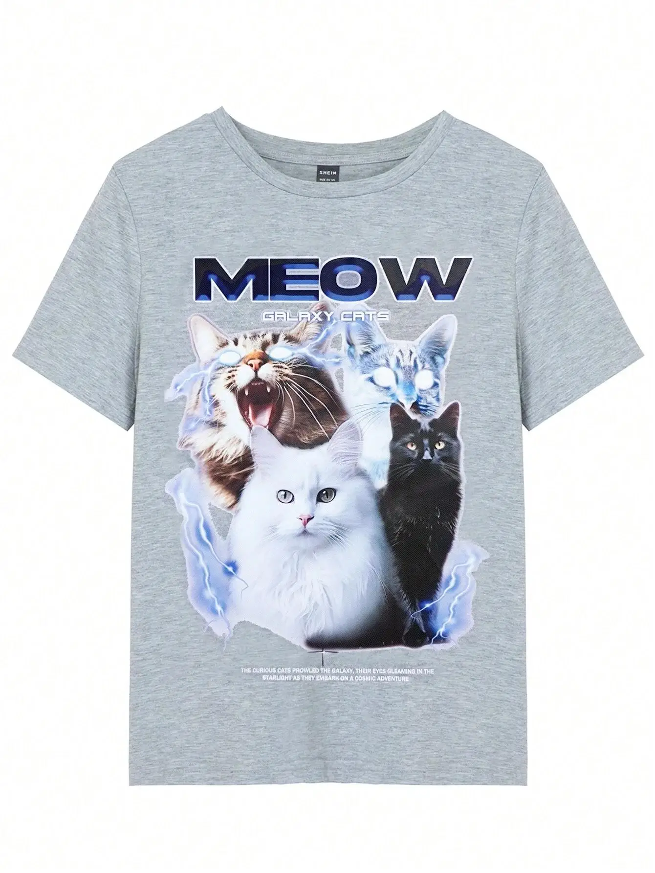 Women T-Shirt Vintage Funny Ca - огляд і ціна Fashion Street Cat
