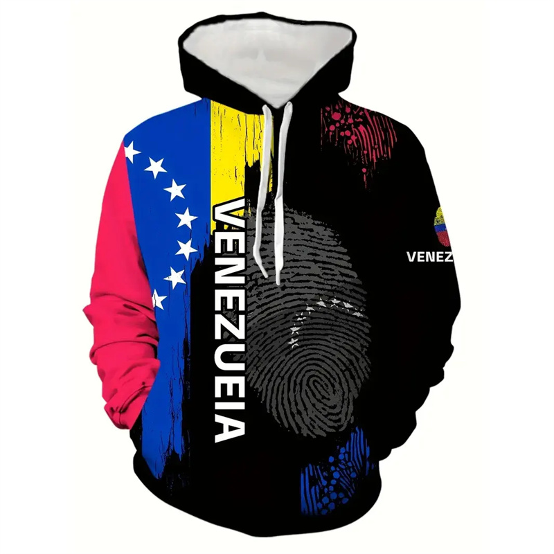 Colombian Venezuela Flag Hoodi - огляд і ціна Street Fashion Brazil