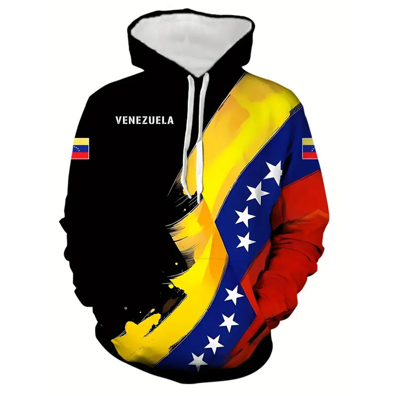 Colombian Venezuela Flag Hoodi - огляд і ціна Street Fashion Brazil