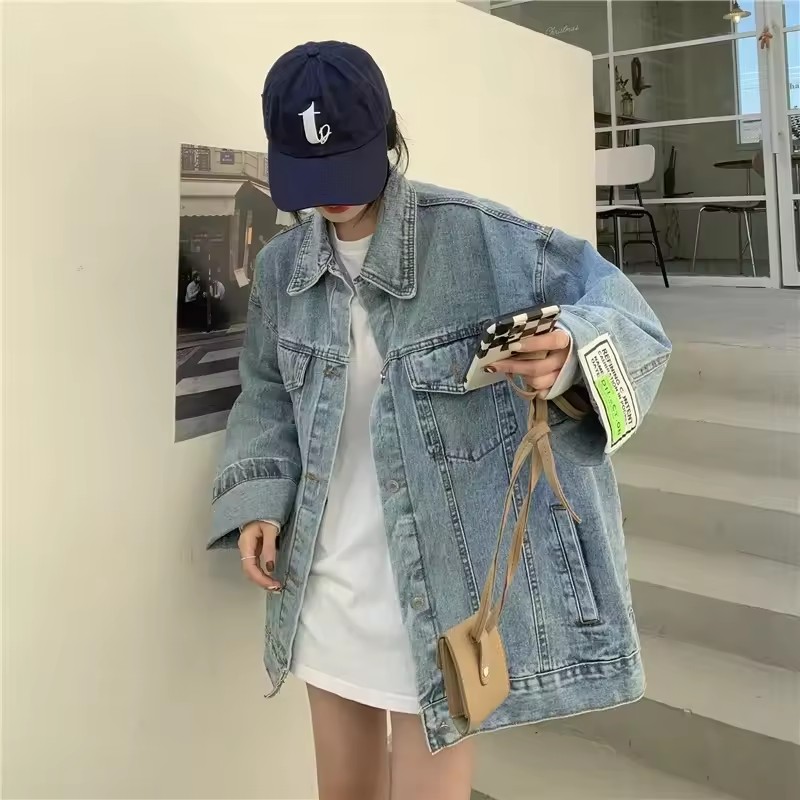 2025 New Fashion Denim Jacket  - огляд і ціна Street Fashion Jeans Women