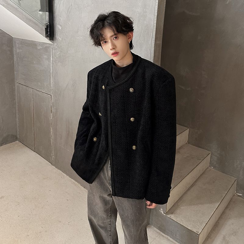 Wool Blend Jacket Man Extra La - огляд і ціна Street Fashion Events