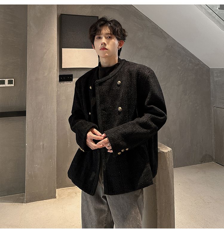 Wool Blend Jacket Man Extra La - огляд і ціна Street Fashion Events
