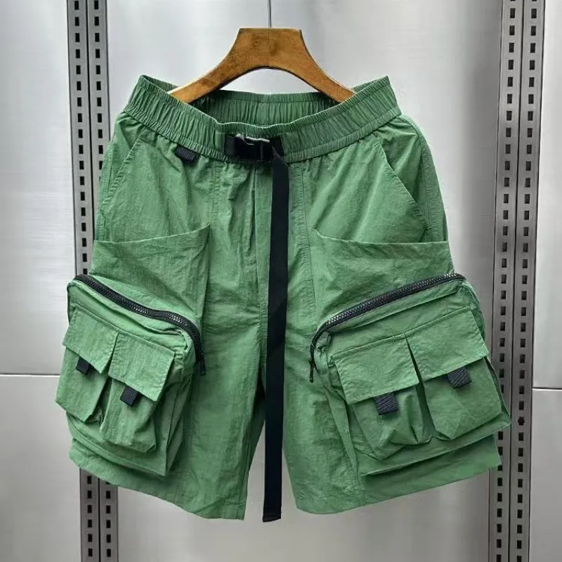 Solid Mens Cargo Shorts Loose  - огляд і ціна Cargo Pant Wide