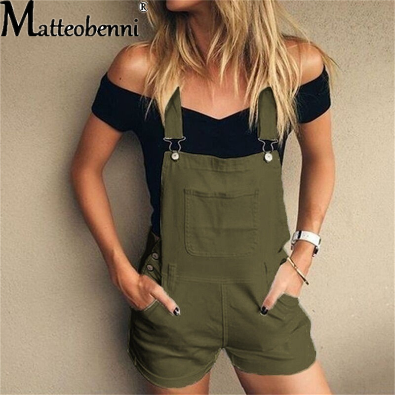Short Denim Overalls Women Poc - огляд і ціна Street Fashion Jeans Women