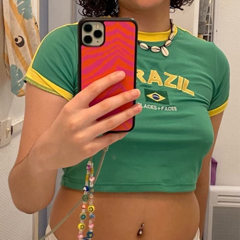 Summer 2023 Women Crop Top Y2k - огляд і ціна Street Fashion Brazil