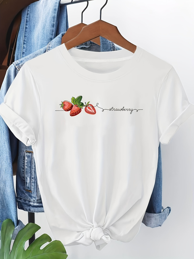 Women's Strawberry Print Short - огляд і ціна Street Fashion Trends 2026