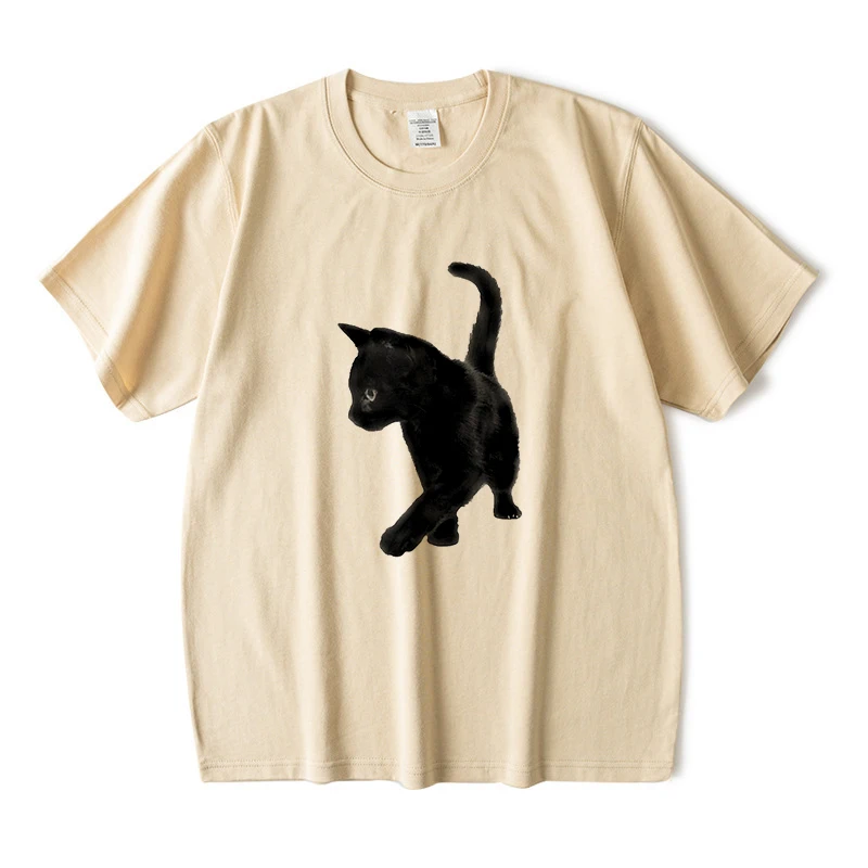 Women's cute cat printed short - огляд і ціна Fashion Street Cat