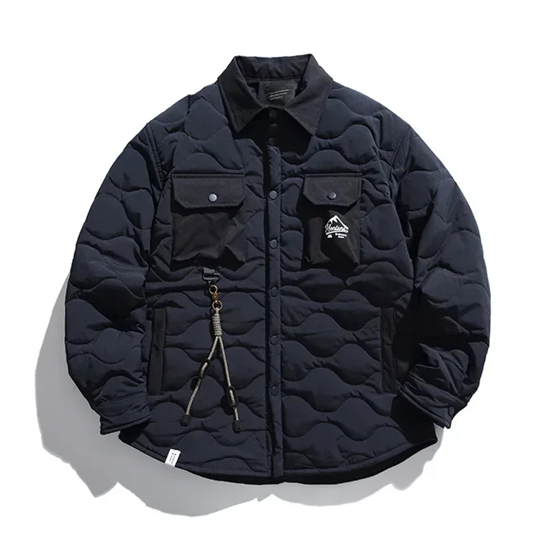 Vintage Cotton Jacket Men's Wi - огляд і ціна Street Fashion Erkek