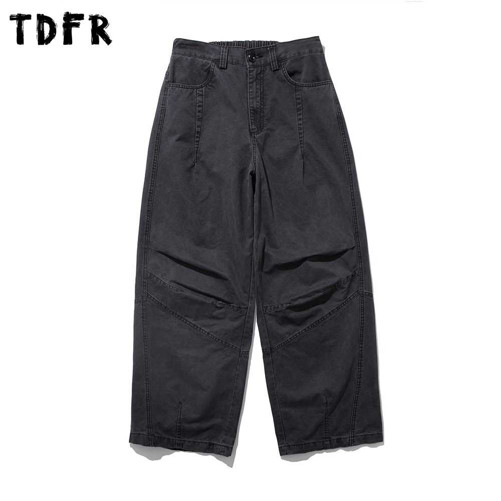 Washed Distressed Pleated Carg - огляд і ціна Cargo Pant Wide