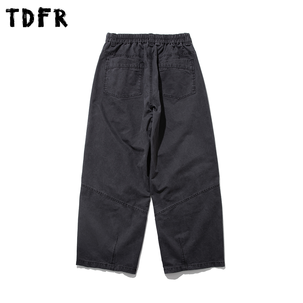 Washed Distressed Pleated Carg - огляд і ціна Cargo Pant Wide