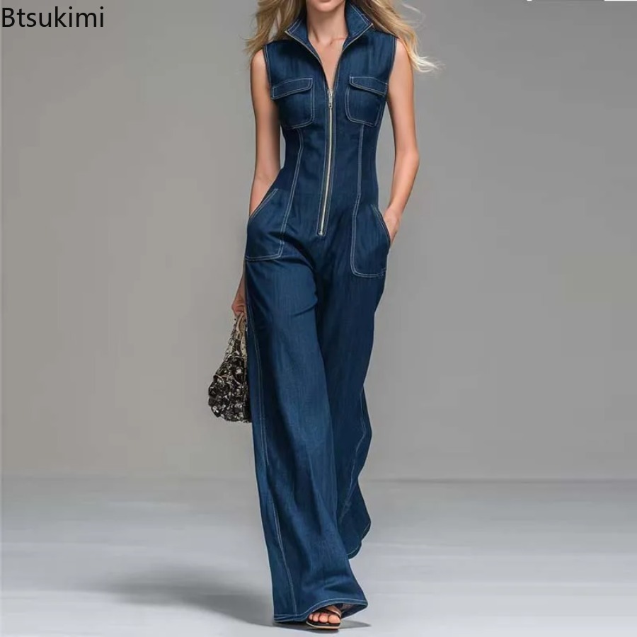 New Women's Sleeveless Denim J - огляд і ціна Street Fashion Jeans Women