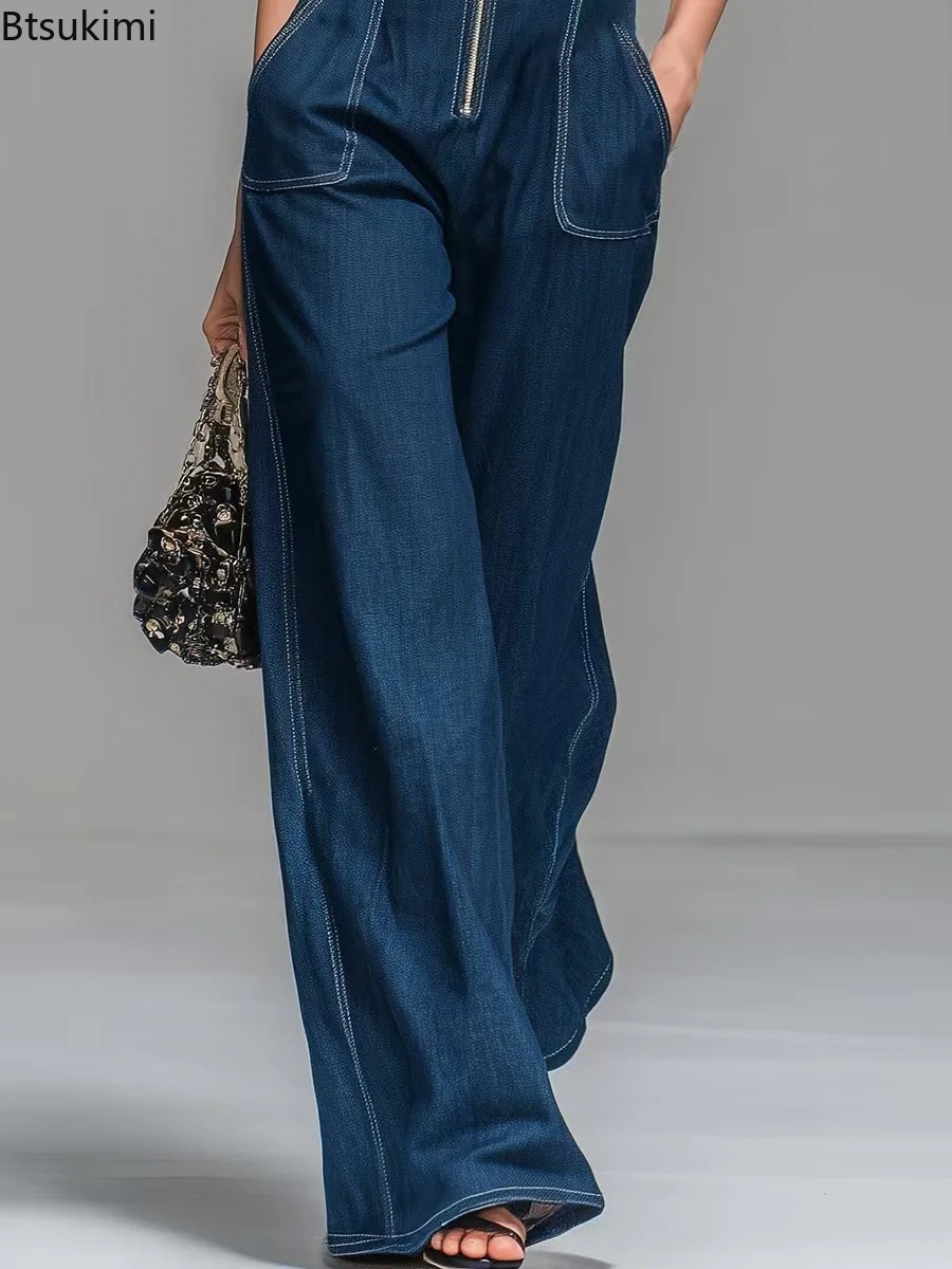 New Women's Sleeveless Denim J - огляд і ціна Street Fashion Jeans Women