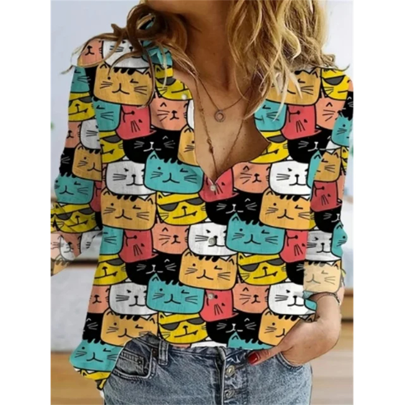 Autumn Women Clothing Cute Ani - огляд і ціна Fashion Street Cat
