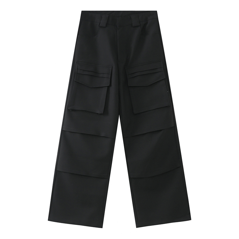 Vintage Cargo Pants Men Solid  - огляд і ціна Cargo Pant Wide