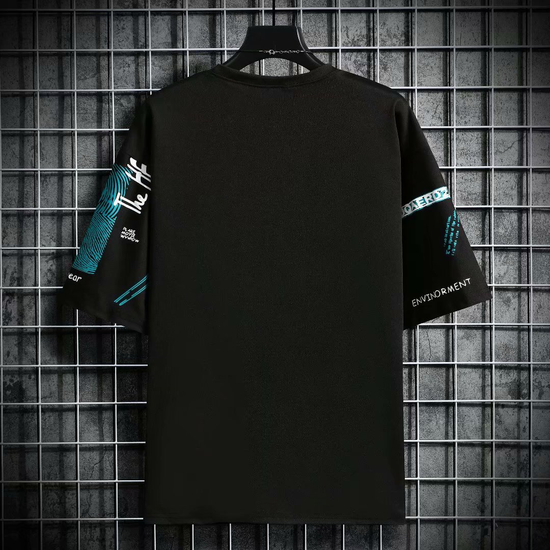 Men Harajuku Graphic Black Sum - огляд і ціна Street Fashion Japan Brand