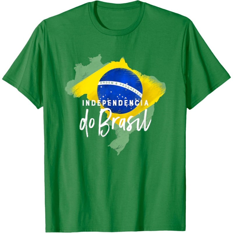 3D Printed Brazil Music T-Shir - огляд і ціна Street Fashion Brazil