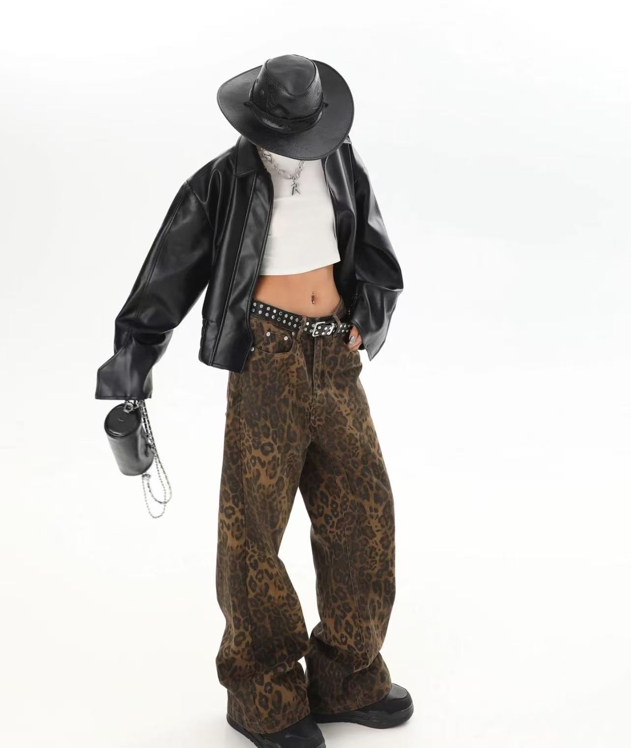 Korean Harajuku retro QICHE me - огляд і ціна Street Fashion Jeans Women