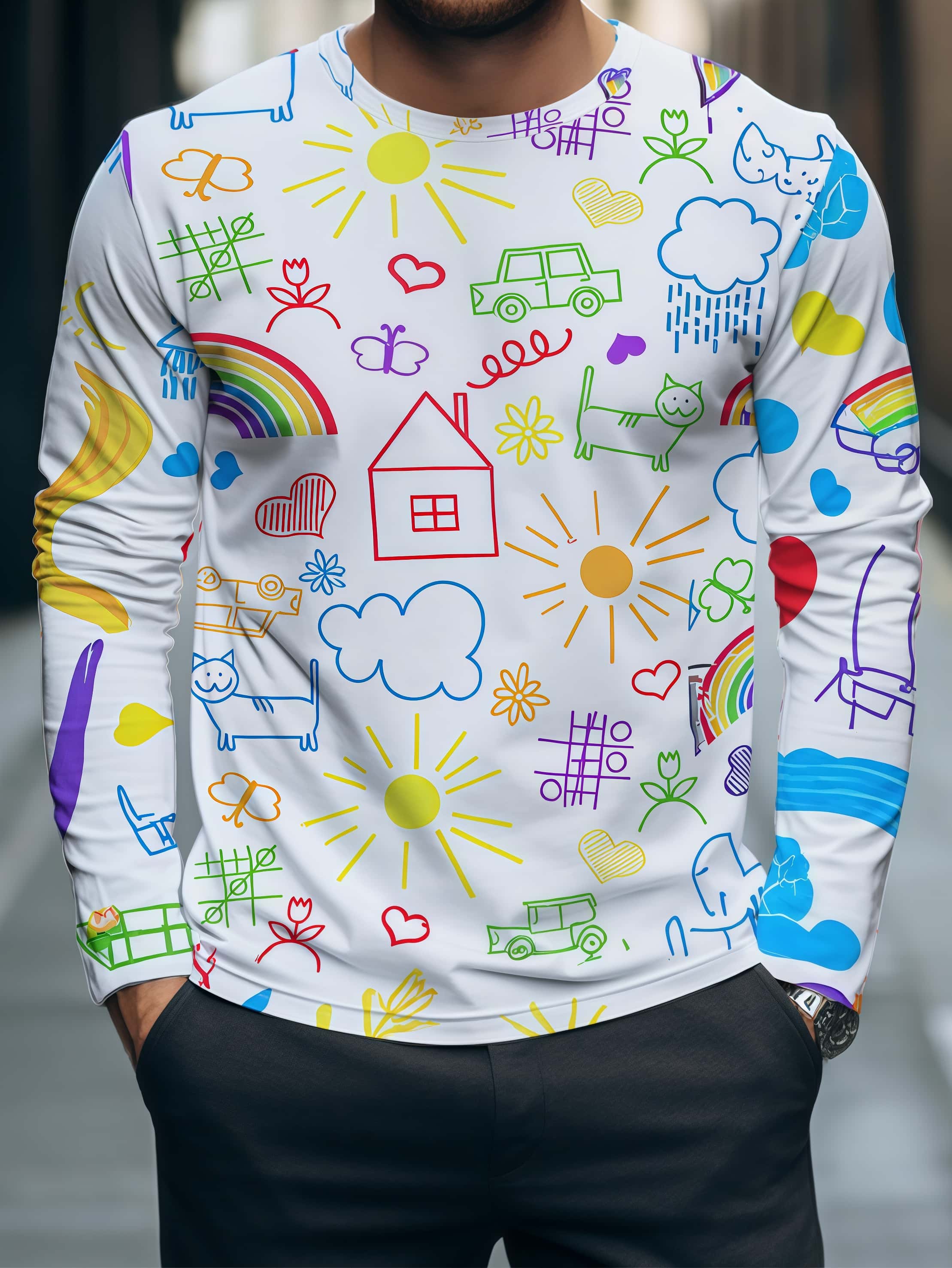 2026 New Dopamine Color Graffi - огляд і ціна Street Fashion Trends 2026